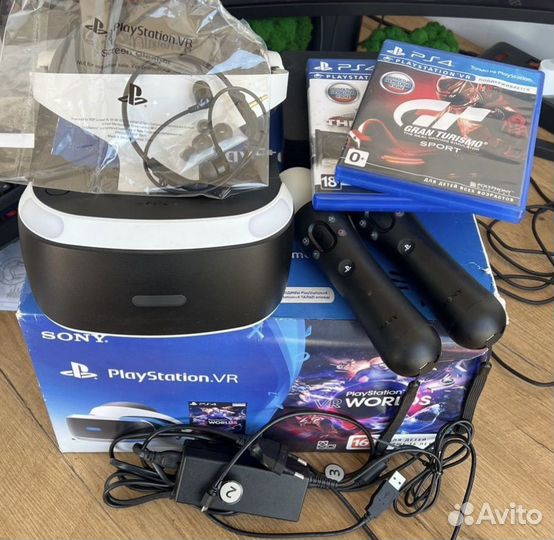 Игровая приставка ps vr для ps4