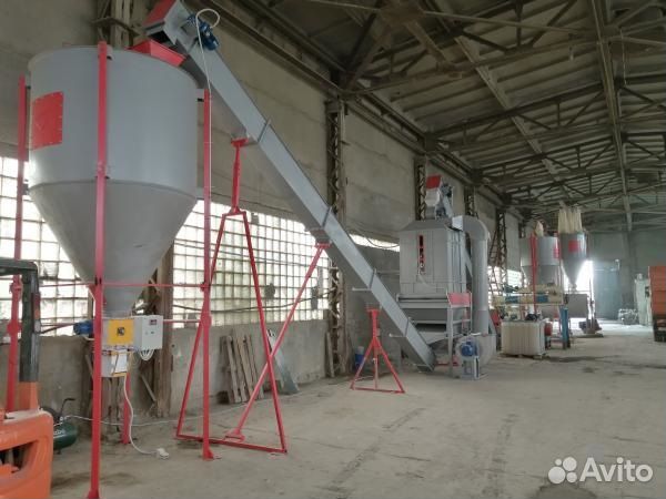Линия гранулирования соломы 6000 кг/час