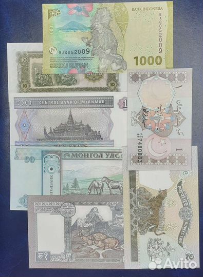 Банкноты, купюры разные, состояния 