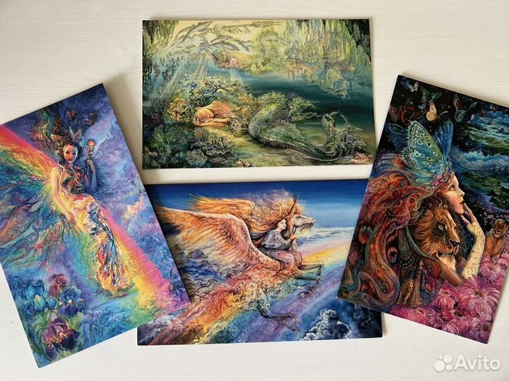 Коллекционные открытки Зачарованные миры Новые