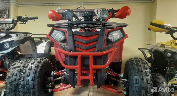 Квадроцикл Wels Thunder Evo Х красный