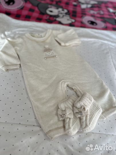 Комбинезон для девочки теплый