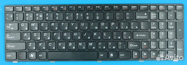 Клавиатура для ноутбука Lenovo Y570, Y570P