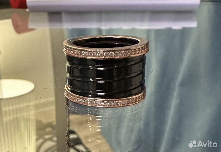Кольцо в стиле bvlgari