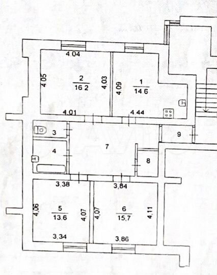 3-к. квартира, 85,3 м², 2/10 эт.
