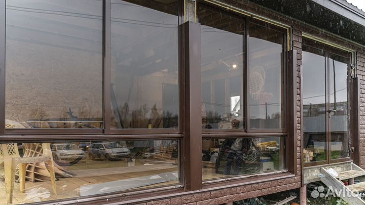 Раздвижные окна для беседки, террасы