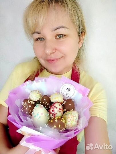 Букет клубника в шоколаде