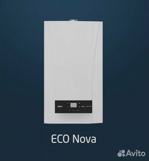 Газовый настенный котел Baxi Eco Nova 24квт 2 конт