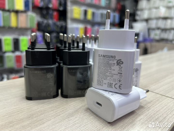 Зарядное устройство Samsung USB-C 18W (опт)