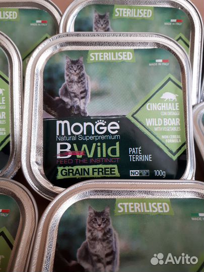 Корм для кошек monge