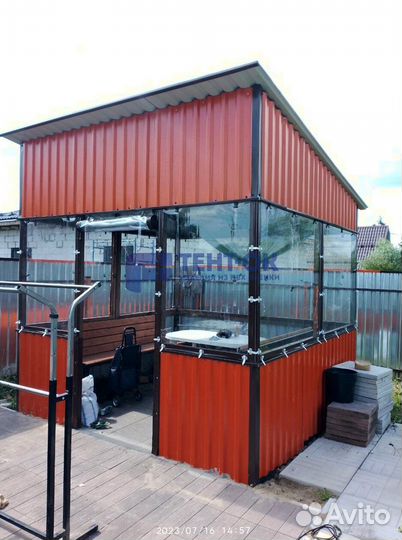 Мягкие окна для веранды