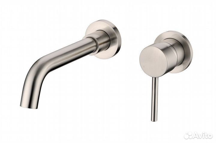 Смеситель встраиваемый Grocenberg gb511 (никель)