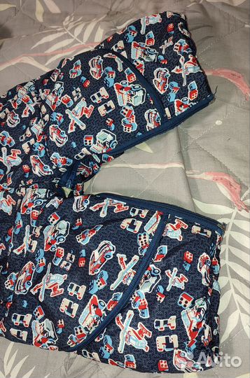 Комбинезон- трансформер со съёмным мехом внутри