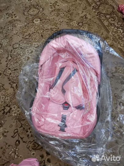 Детские коляски 3 в 1 из эко кожи