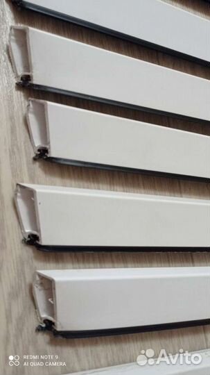 Штапик пластик б/у