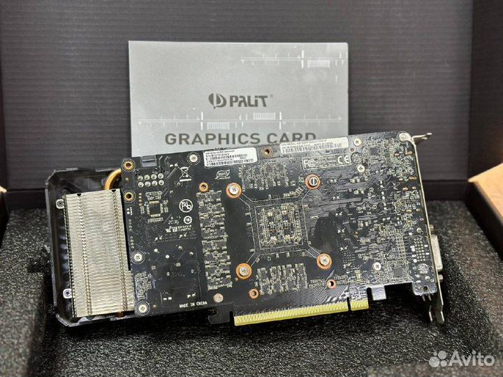 Видеокарта Nvidia Geforce GTX 1660 Palit 6GB