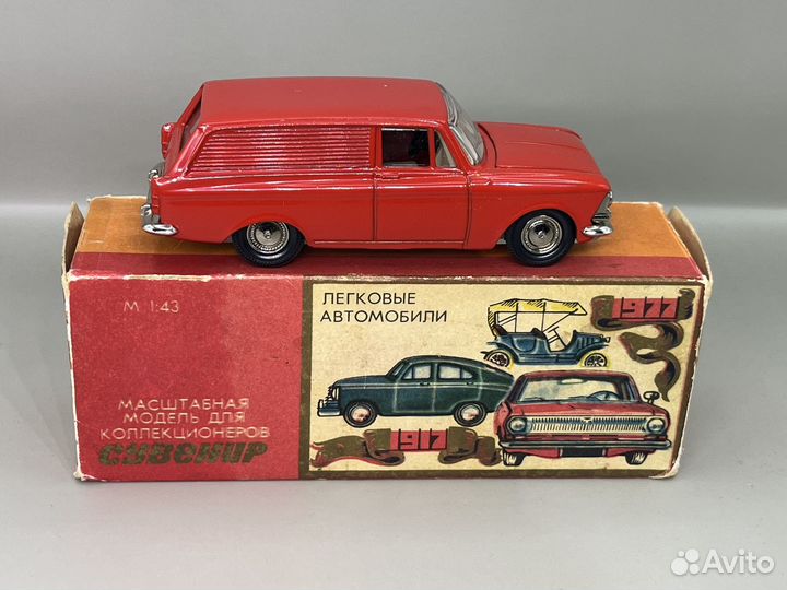 Москвич 433 А5 цвет алый 1978 год