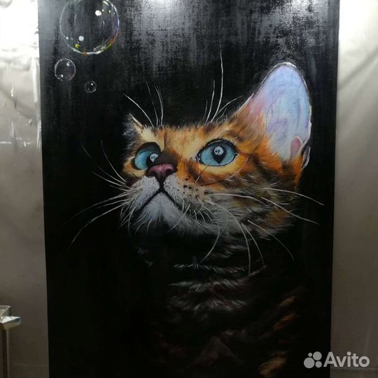 Картины маслом на больших холстах на заказ