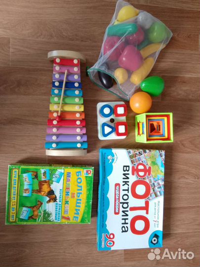 Детские развивающие игрушки