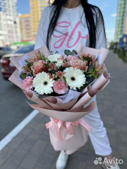 Букет цветов сборный