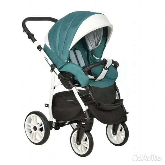 Коляска Indigo 2в1 21 (in 08) цвет: Малахит