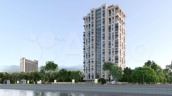 2-к. квартира, 77 м², 6/22 эт.