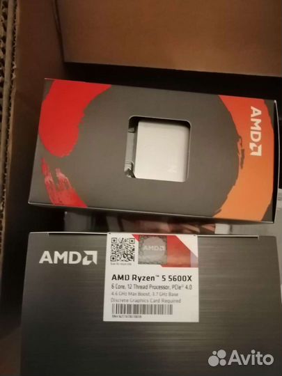 Процессор AMD AM4 ryzen 5 2600, 3600, 4100, 5600