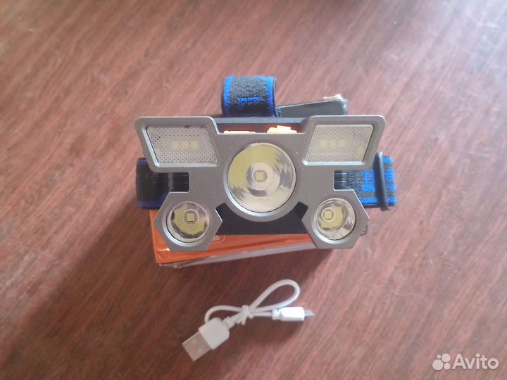 Мощный налобный фонарь