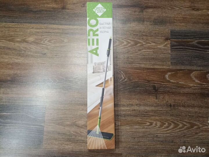 Швабра с распылителем Green Fiber aero