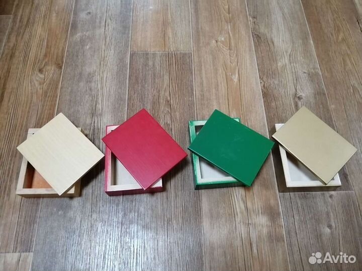 Деревянные коробочки