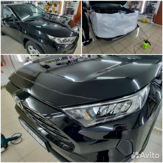 Оклейка авто полеуританом (бронипленка )