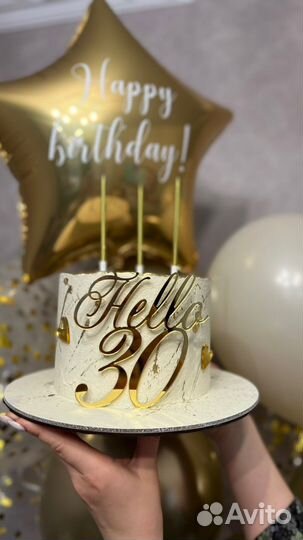 Топпер на торт