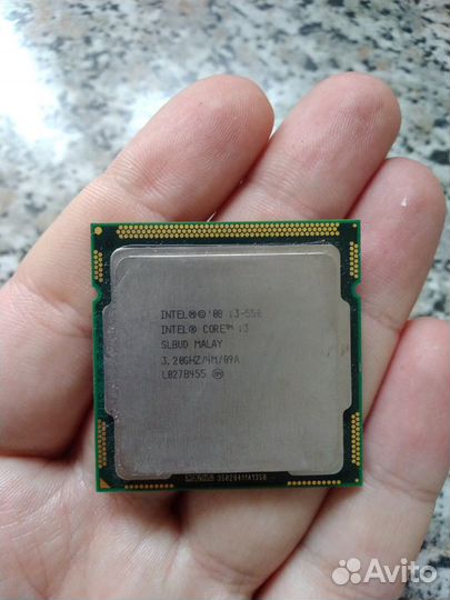 Процессор i3-550 3.2GHz