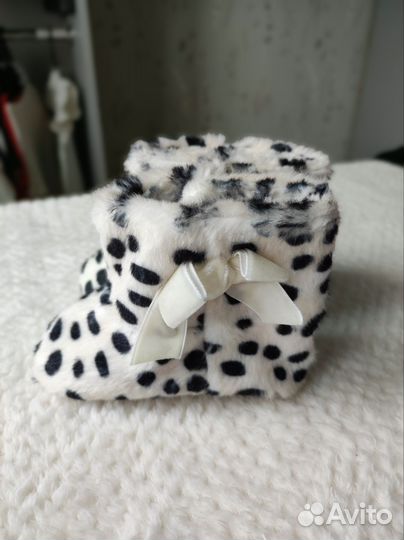 Пинетки для девочки 12 см (новые)