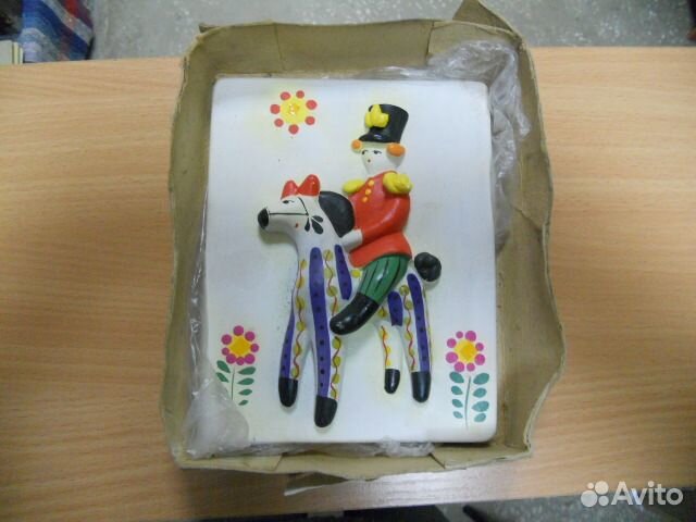 Панно дымковская игрушка 