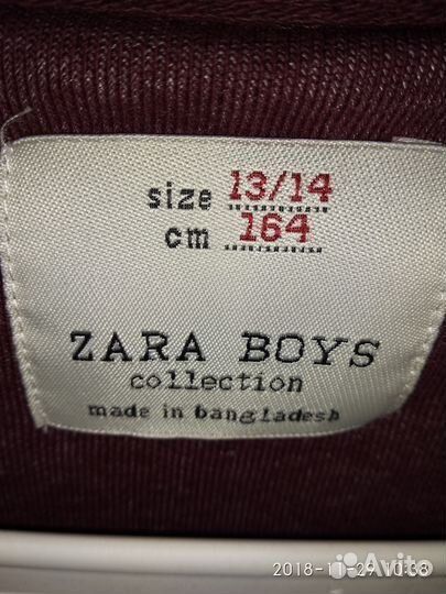 Бомбер zara