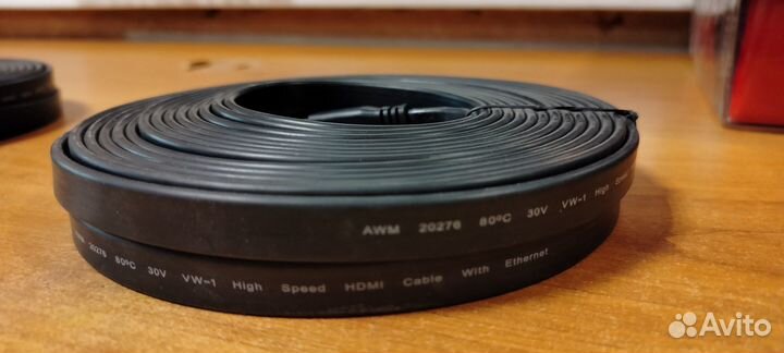 Кабель hdmi 10 и 15m, vcom