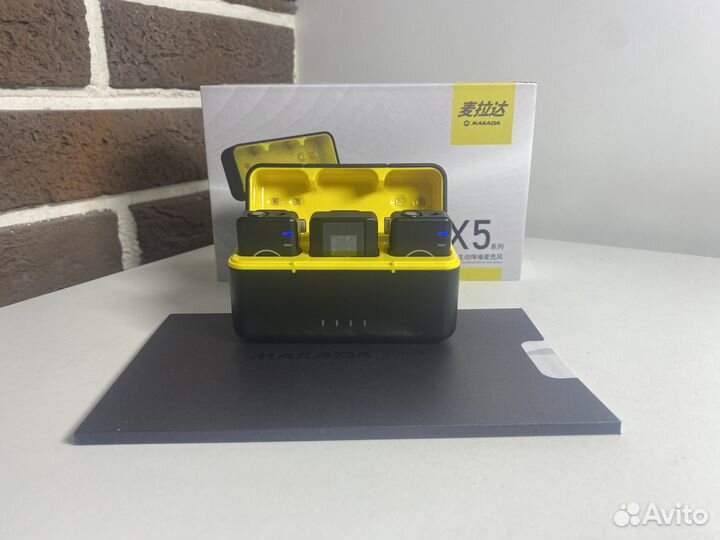 Беспроводной микрофон mailada x5 петлички