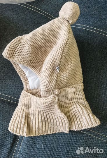 Шапка шлем зимний