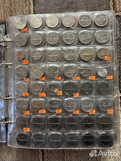Коллекция иностранных монет