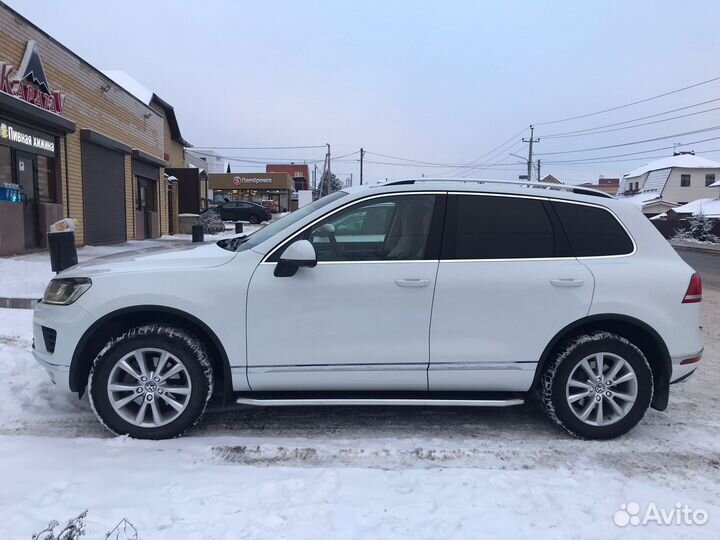 Пороги Volkswagen Touareg площадка