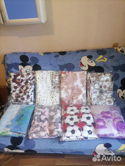 Плед новый двуспальный