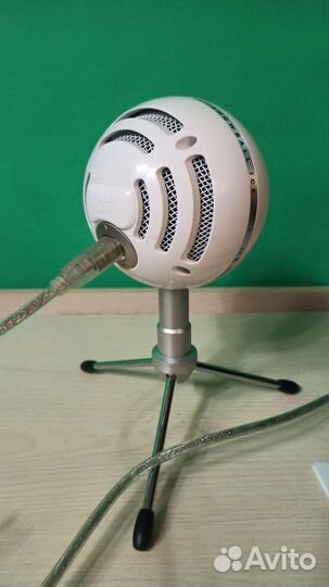 Usb-микрофон blue snow ball ice белый