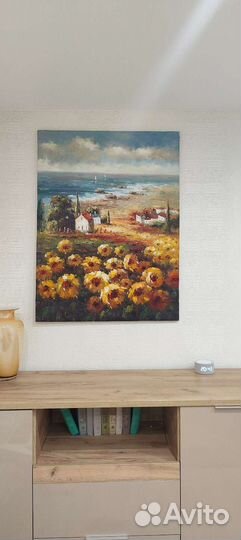 Картина маслом на холсте большая
