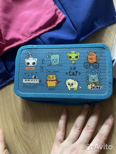 Пенал школьный новый