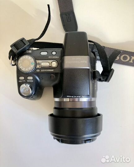 Фотоаппарат Sony DSC-H5 на детали