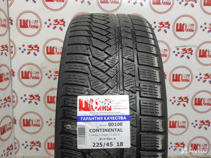 Continental ContiWinterContact TS 850 P 225/45 R18