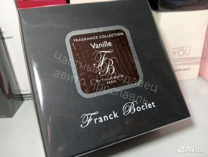 Franck boclet vanille edp 100 ml