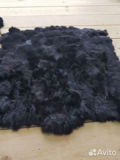 Покрывало плед из кролика