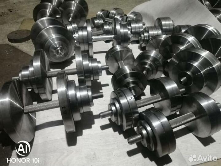 Гантели разборные